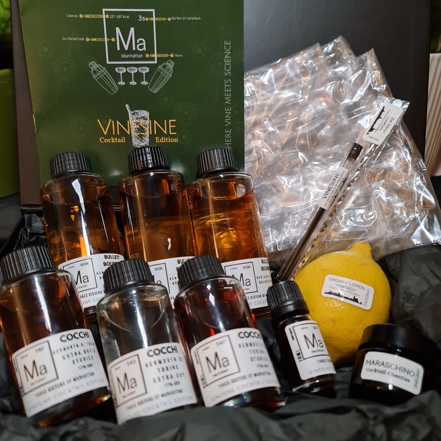Three Sisters of Manhattan - Vinesine Cocktail Collection