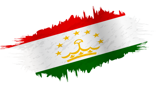 Tajikistan flag for vinesine blog post